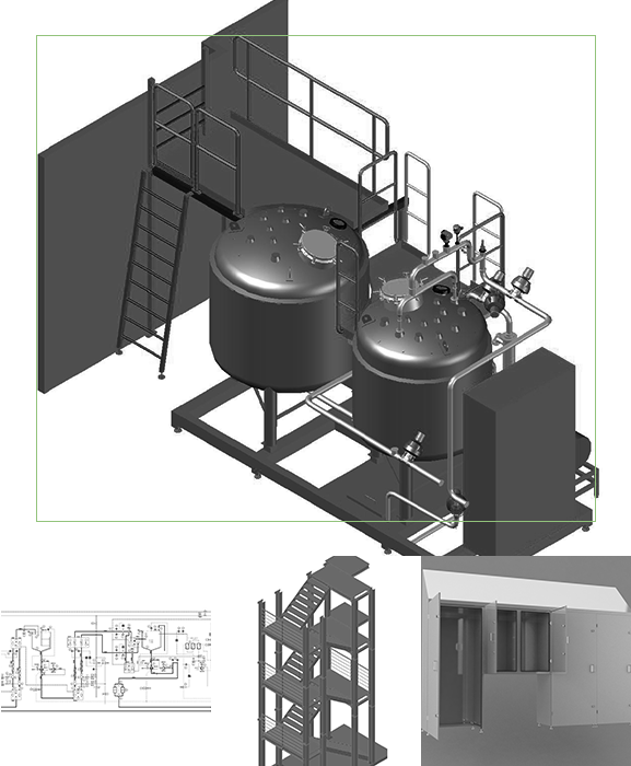 F.T.E sa - F.T.E sa - Département pour l'industrie - Construction métallique - Etude / plan / conception DAO